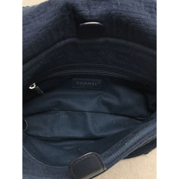 Chanel Canvas Plain Cocomark Chain Shoulder Bag - Picture 6 of 6